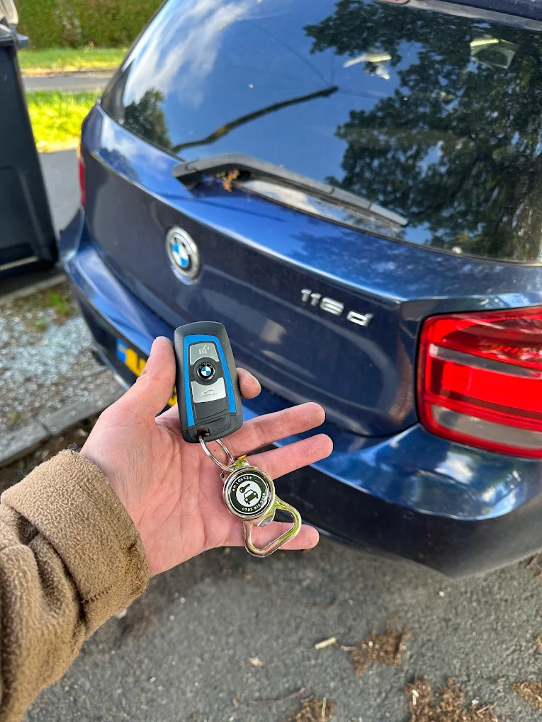BMW Car Key Battery Change